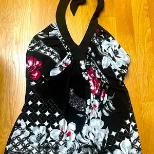 Floral halter top. White House Black Market
